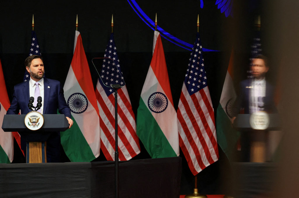 U.S. Vice President JD Vance visits India