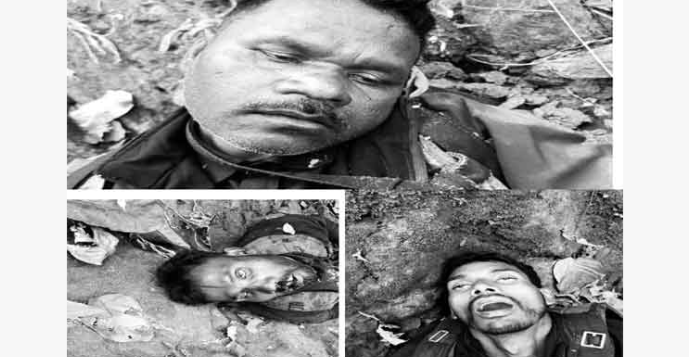 क करोड़ का इनामी नक्सली अनल दा सहित 16 माओवादी ढेर।