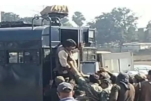 NTPC चट्टी बरियातू परियोजना के विरोध में प्रदर्शन