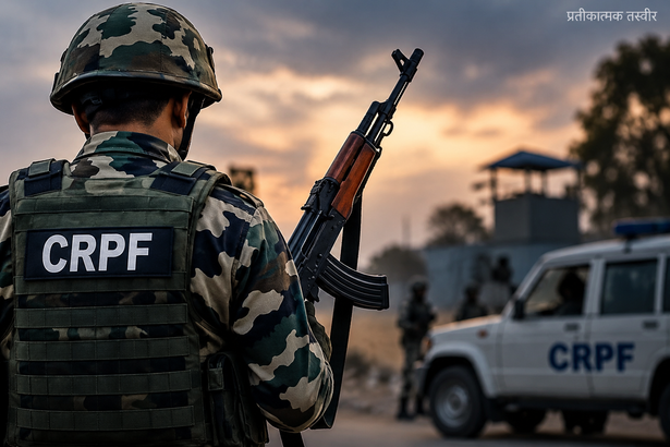 CRPF जवान AK-47