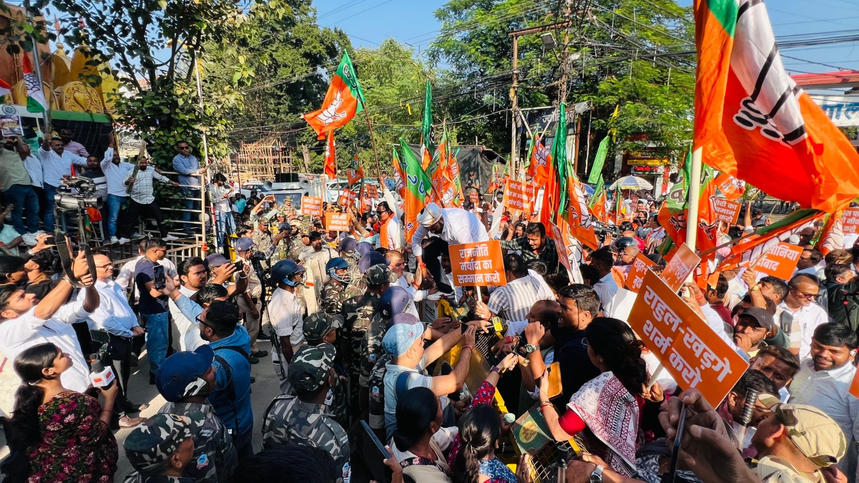 भाजपा कांग्रेस खरगे